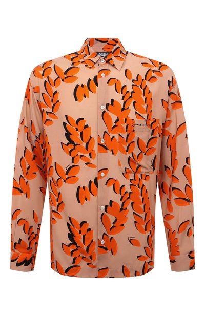 Рубашка JACQUEMUS, арт. 22E215SH002/1002PRINTORANGE, фото 1
