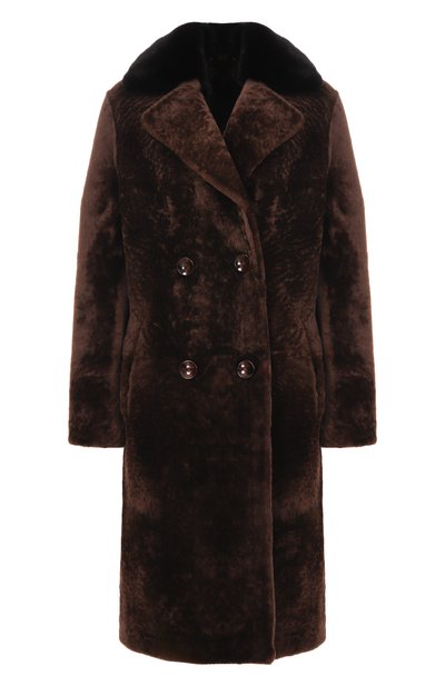 Женская двусторонняя дубленка с отделкой из кролика VENERA M.,  арт. 26190F-REX100VM