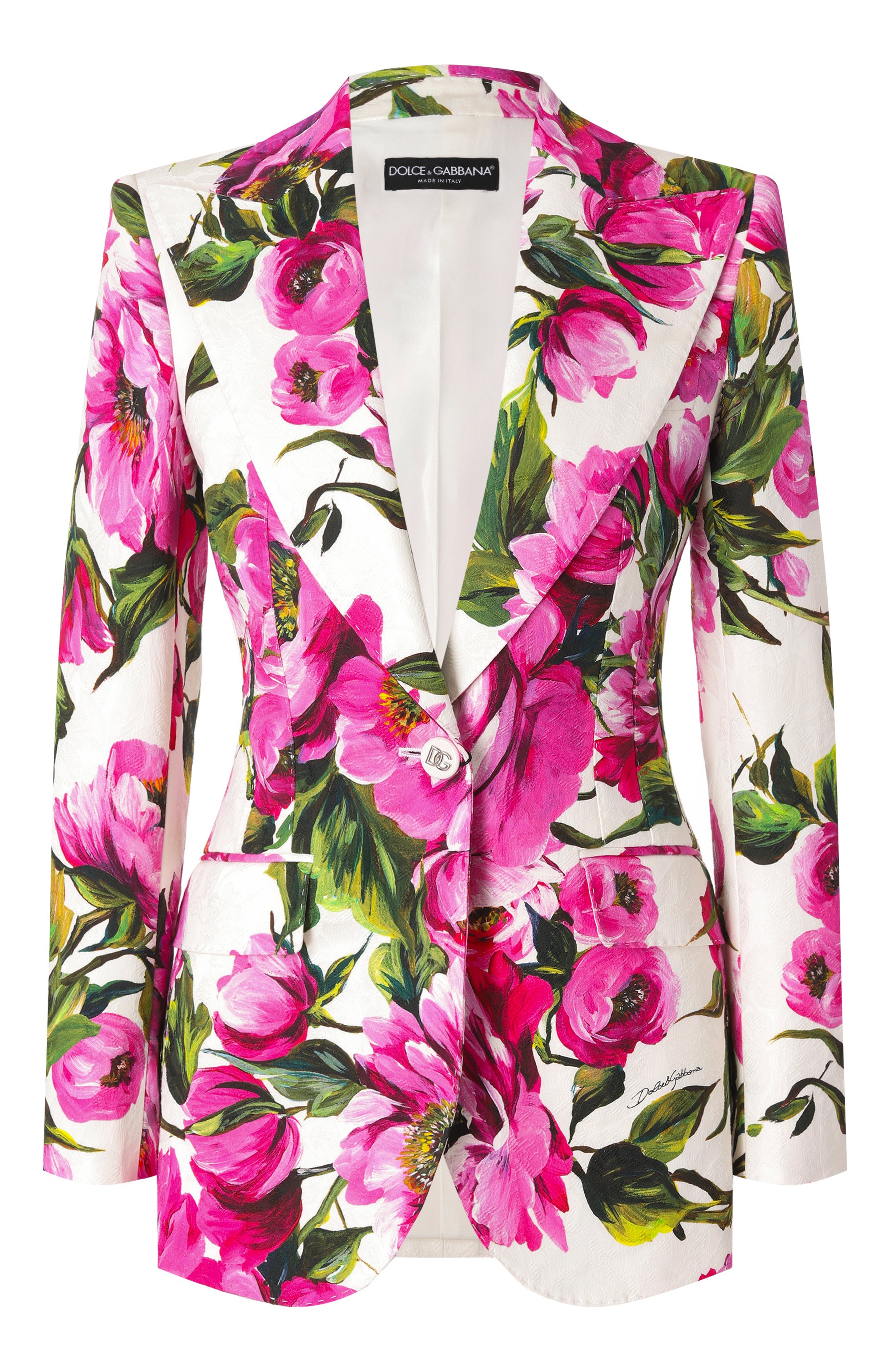 Хлопковый жакет DOLCE & GABBANA, арт. F29UCT/FSFN9, фото 1