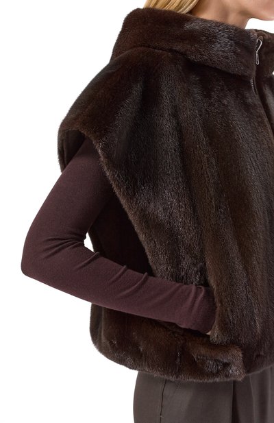 Двусторонний жилет из норки VICTORIA KUSENKOVA, арт. 820209104688, фото 5