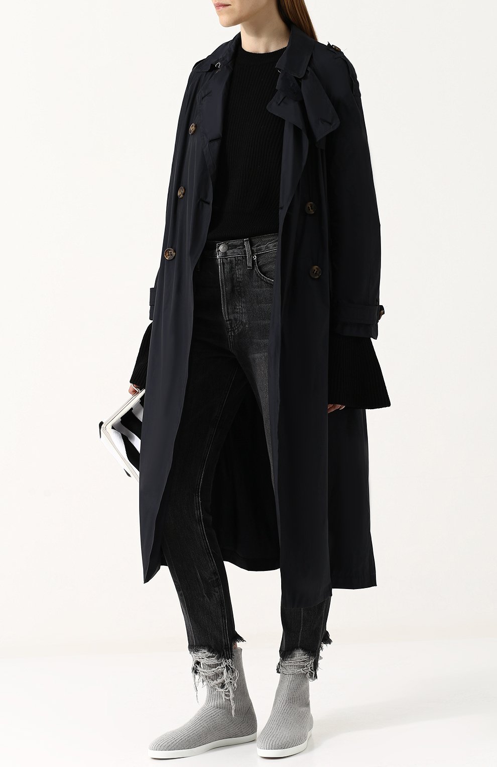 Текстильные кеды фактурной вязки THE ROW, арт. F1083-Y194, фото 2