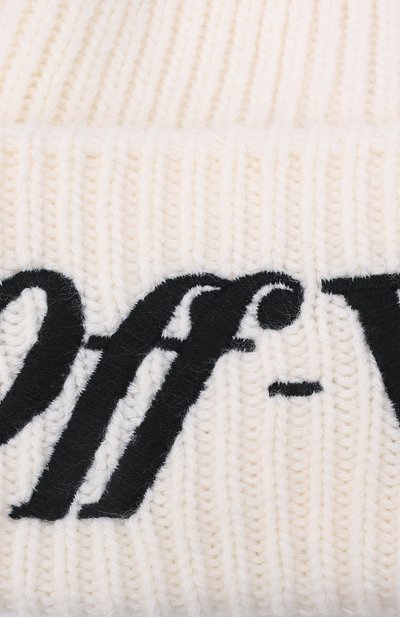 Шерстяная шапка OFF-WHITE, арт. 0WLA017F21KNI002, фото 4