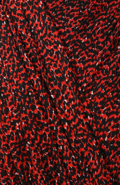 Платье из вискозы ISABEL MARANT красного цвета по цене 59500 руб., арт. R01496-19A026I/JIS0LA, фото 5 Платье из вискозы ISABEL MARANT, арт. R01496-19A026I/JIS0LA, фото 5