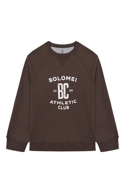 Хлопковый свитшот BRUNELLO CUCINELLI, арт. BW863E193B