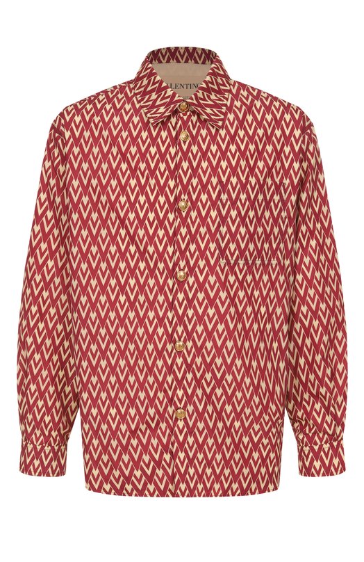 Куртка-рубашка Valentino 7V3CI005/AYE Красный 7V3CI005/AYE