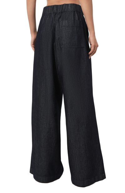 Джинсы DRIES VAN NOTEN темно-синего цвета по цене 46050 руб., арт. 010930-8431, фото 4 Джинсы DRIES VAN NOTEN, арт. 010930-8431, фото 4