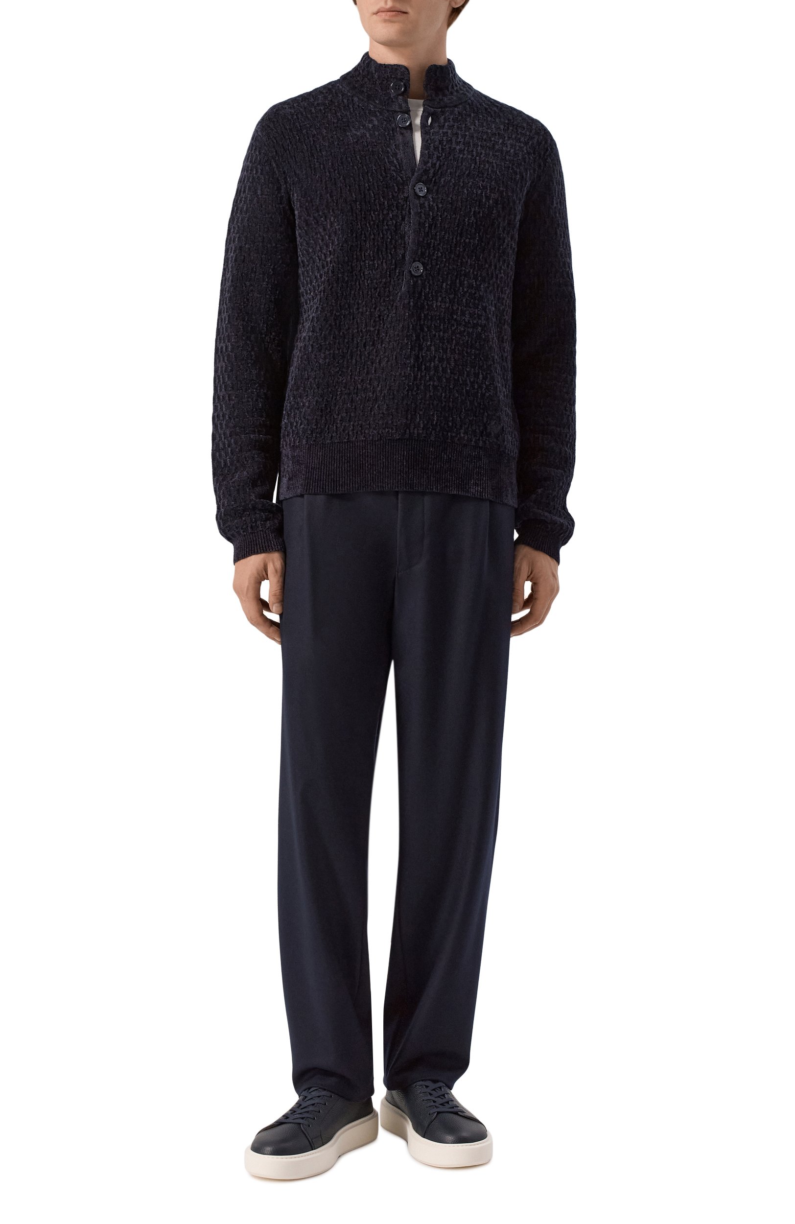 Джемпер из вискозы и шерсти EMPORIO ARMANI, арт. EM006415/AF29846, фото 2
