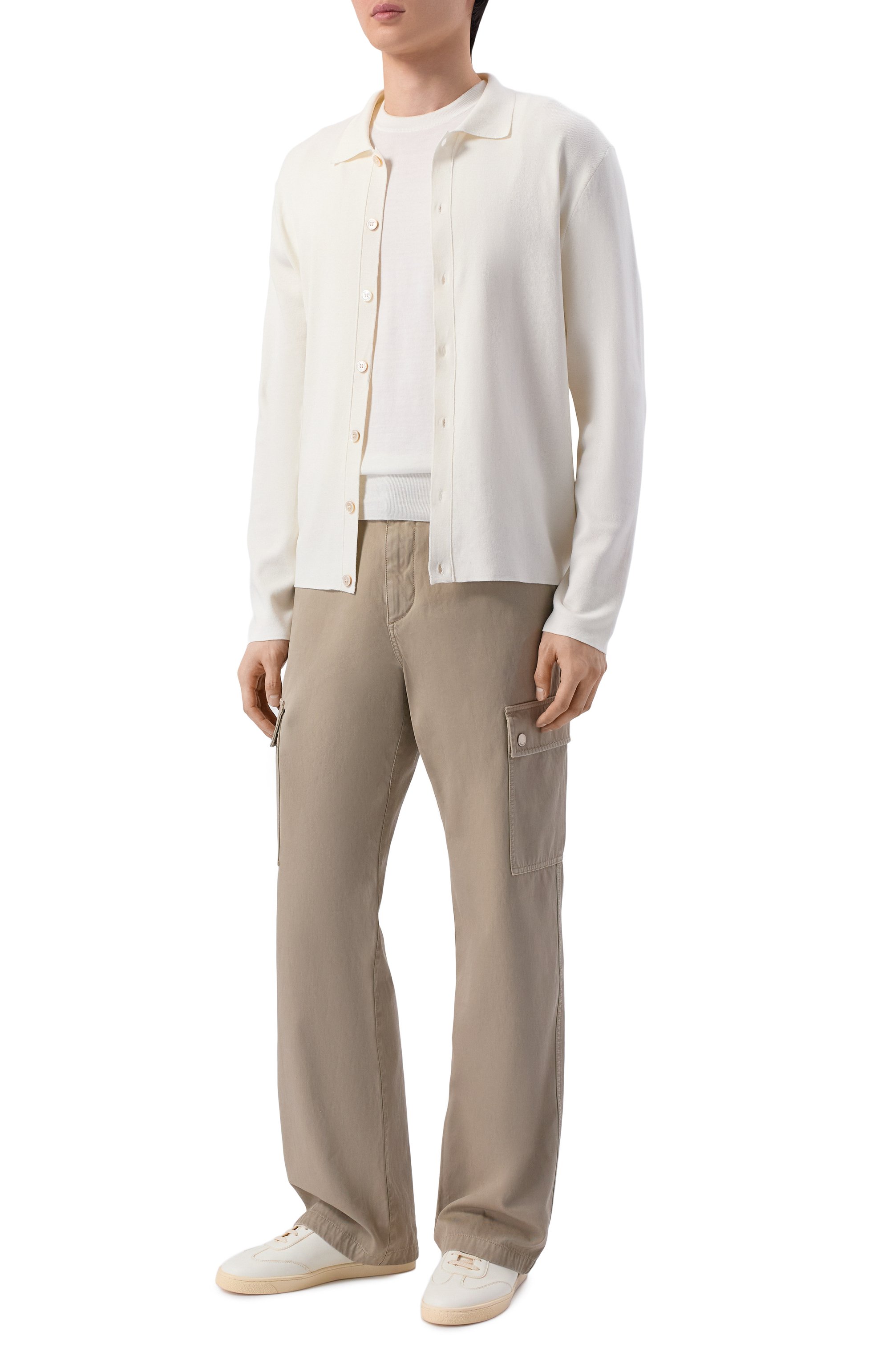 Рубашка из шелка и хлопка MVST, арт. M26.2PM.K104/Y201 KNIT SETA C0T0NE, фото 2