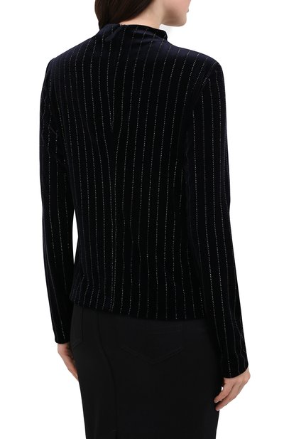 Пуловер GIORGIO ARMANI синего цвета по цене 186000 руб., арт. 6HAM65/AJXEZ, фото 4 Пуловер GIORGIO ARMANI, арт. 6HAM65/AJXEZ, фото 4