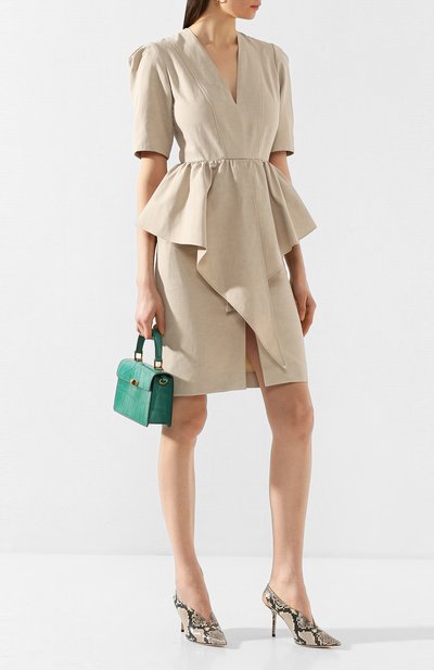 Кожаные туфли saise 85 JIMMY CHOO, арт. SAISE 85/NKE, фото 2