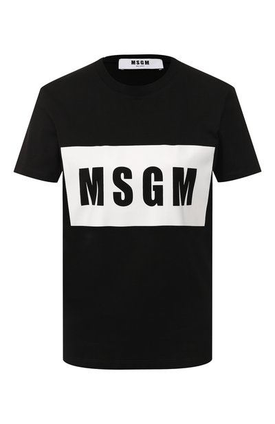 Женская хлопковая футболка MSGM, арт. 2741MDM95 195797