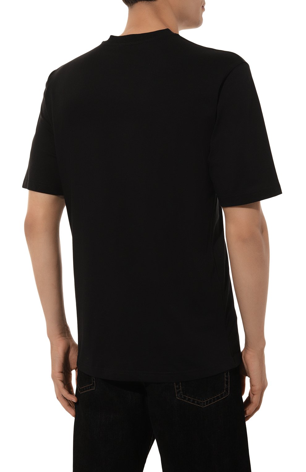 Хлопковая футболка MOSCHINO, арт. A0716/5241, фото 4