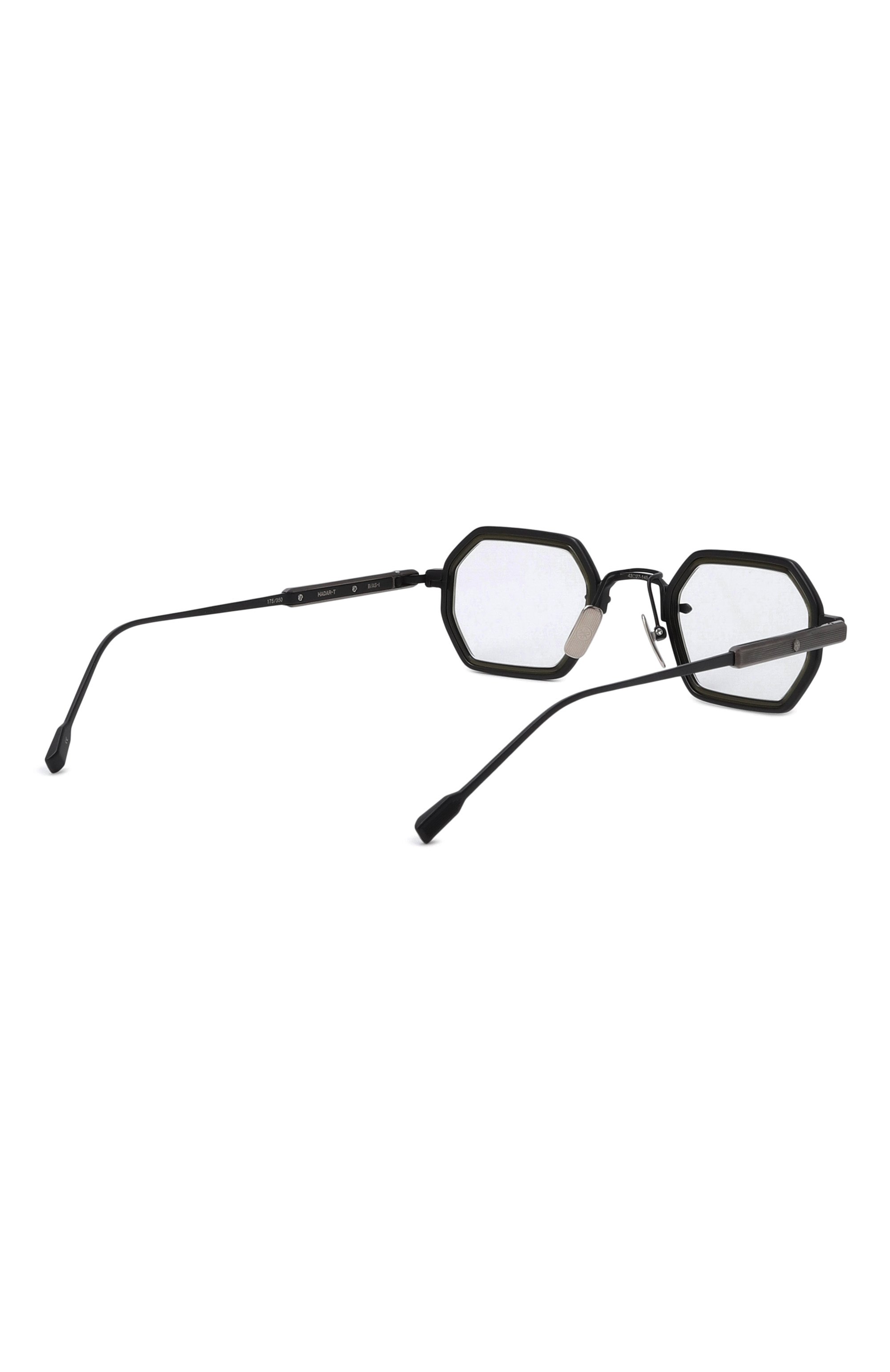 Оправа SATO EYEWEAR черного цвета по цене 129000 руб., арт. HADAR-T/B/AS-1 0PT, фото 5 Оправа SATO EYEWEAR, арт. HADAR-T/B/AS-1 0PT, фото 5