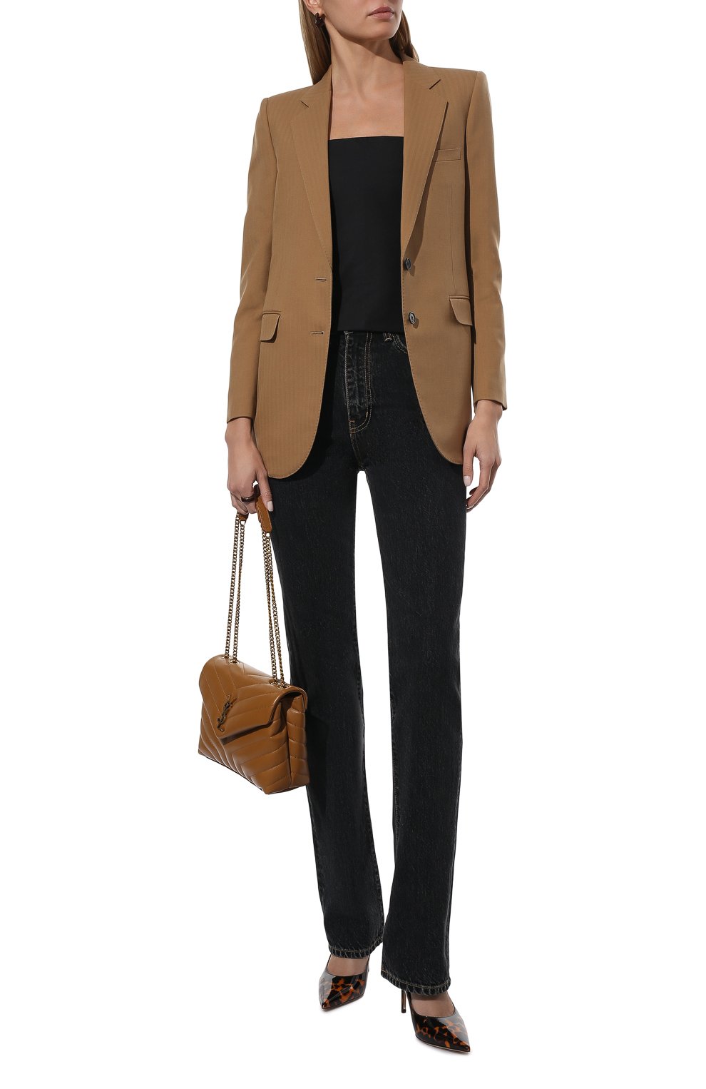 Шерстяной жакет SAINT LAURENT, арт. 648671/Y7C28, фото 2