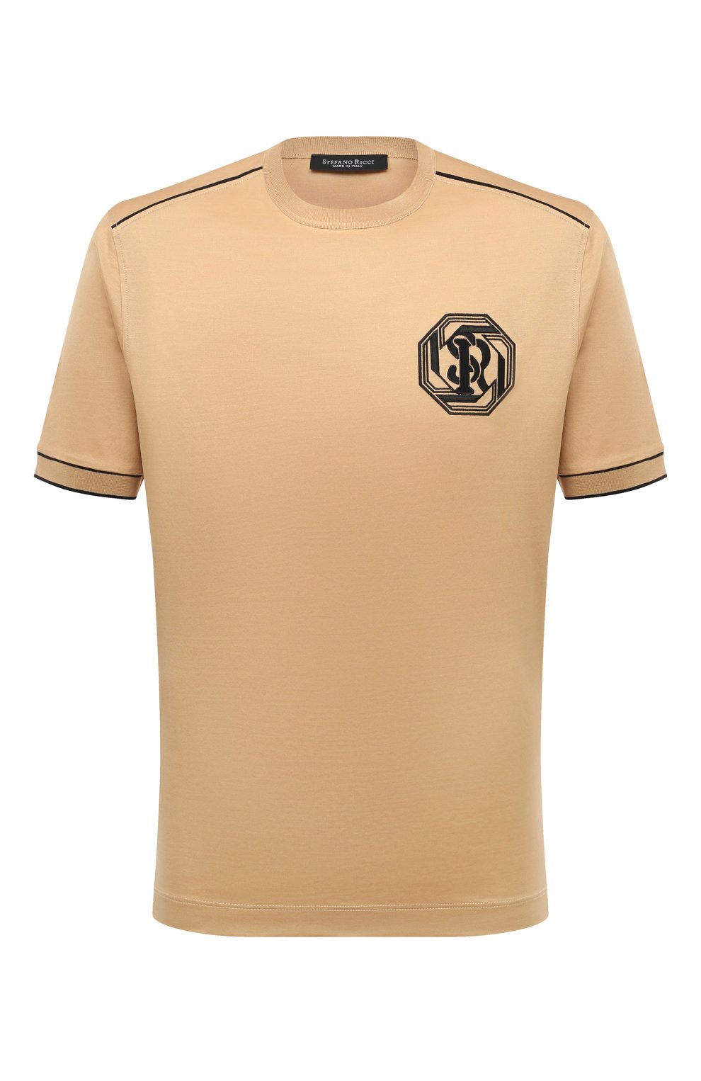 Хлопковая футболка STEFANO RICCI, арт. K111031G10/T24152, фото 1