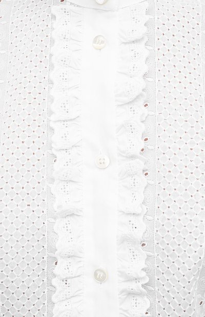 Хлопковая блузка DOLCE & GABBANA, арт. F5N57T/FR5CJ, фото 5