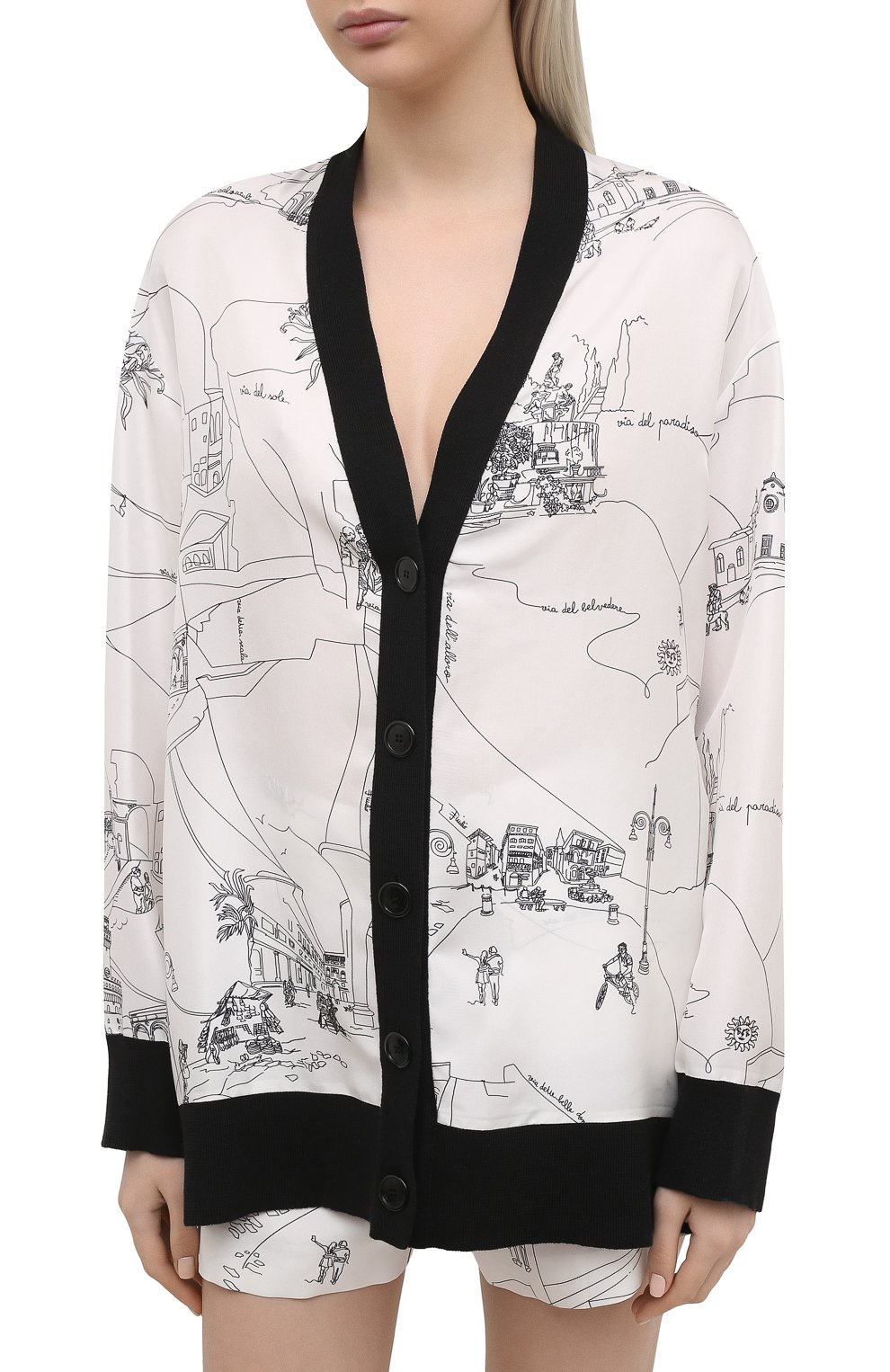 Шелковый кардиган EMILIO PUCCI, арт. 1ERM31/1E741, фото 3