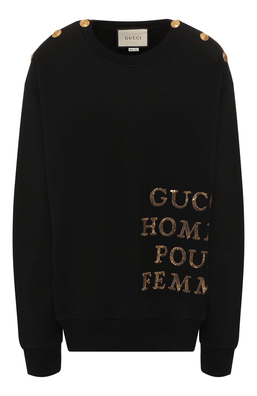 Хлопковый  свитшот GUCCI, арт. 572813/XJA5C, фото 1