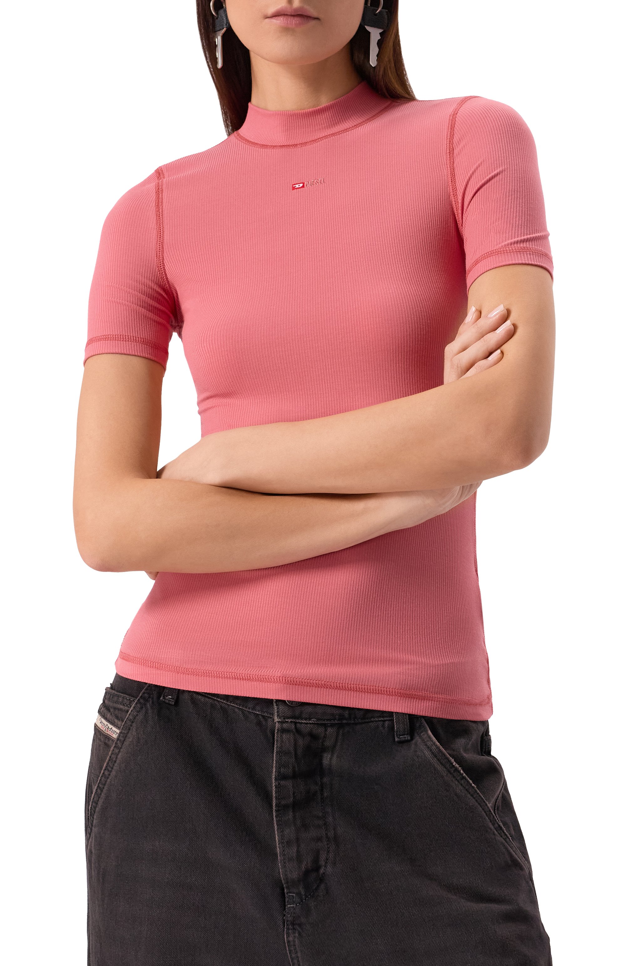 Топ из вискозы DIESEL, арт. A10398/0BLAN, фото 3