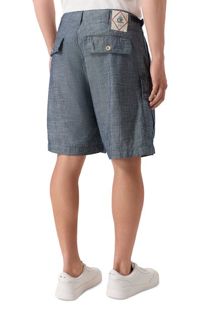 Хлопковые шорты C.P. COMPANY, арт. 18CMBE149A110065W, фото 4