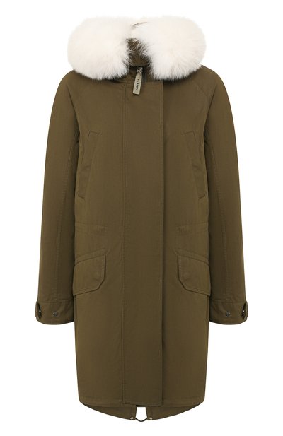Женская парка с меховой подкладкой YS ARMY PARIS, арт. 20WFM01695F52X