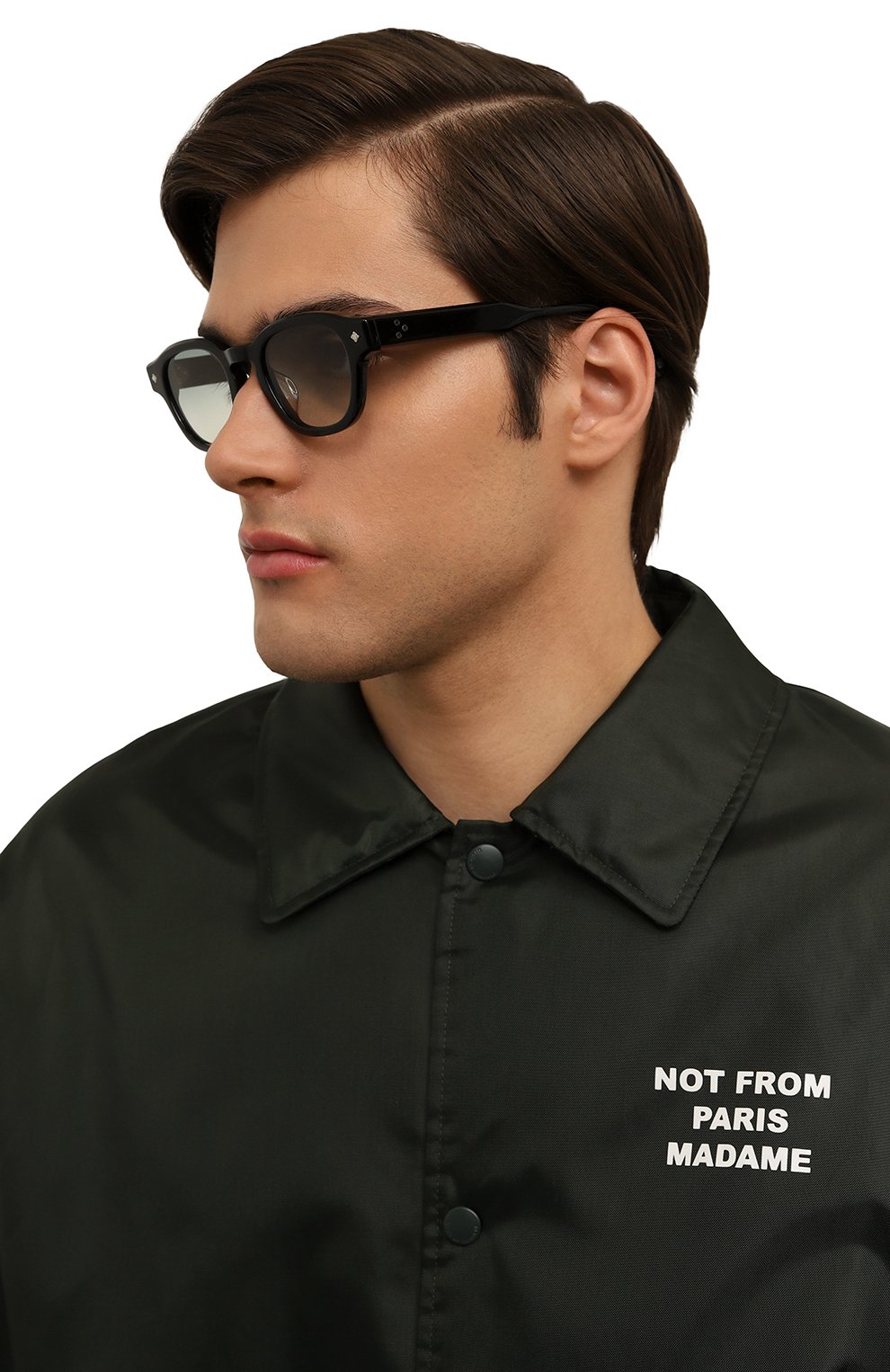 Солнцезащитные очки LUNETTERIE GENERALE, арт. APÉR0 AU S0LEIL BLACK GBG, фото 2