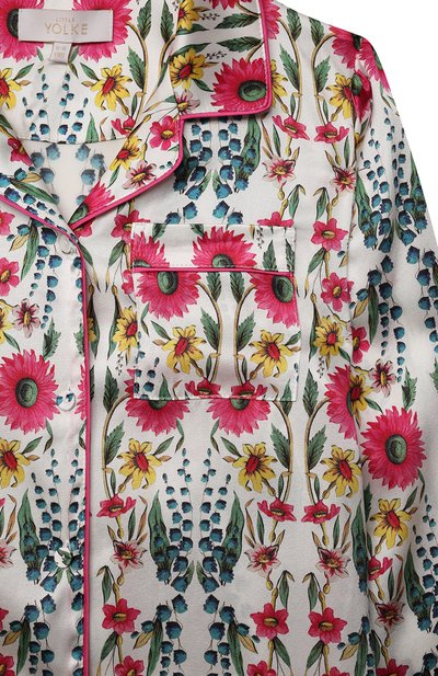 Шелковая пижама LITTLE YOLKE, арт. AW21-12S-WIF-IV, фото 4