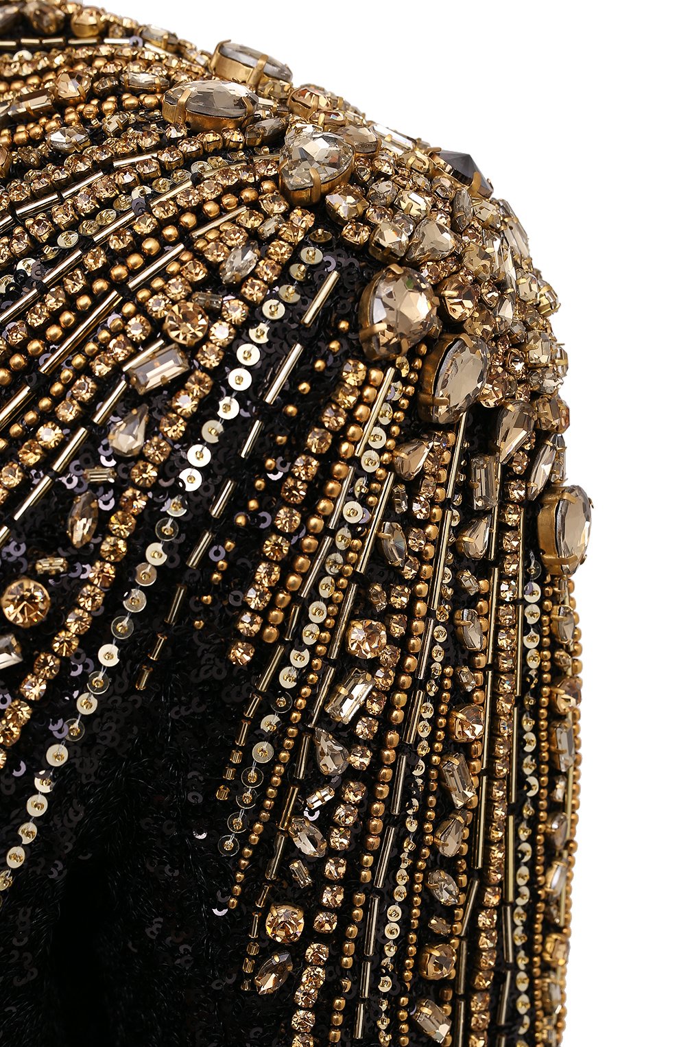 Платье BALMAIN черного цвета по цене 597500 руб., арт. UF06383/P056, фото 5 Платье BALMAIN, арт. UF06383/P056, фото 5