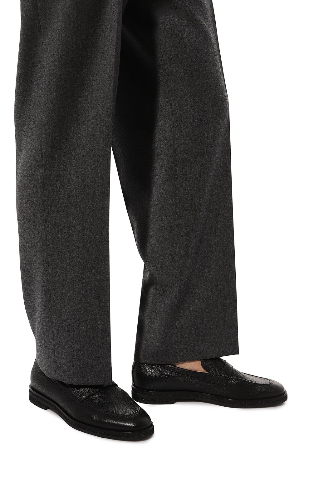 Кожаные пенни-лоферы BARRETT, арт. 222U015.6/CERV0, фото 3