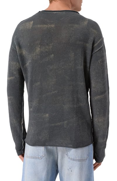 Джемпер из хлопка и льна TRANSIT темно-серого цвета по цене 43950 руб., арт. CFUTRW12470R, фото 4 Джемпер из хлопка и льна TRANSIT, арт. CFUTRW12470R, фото 4