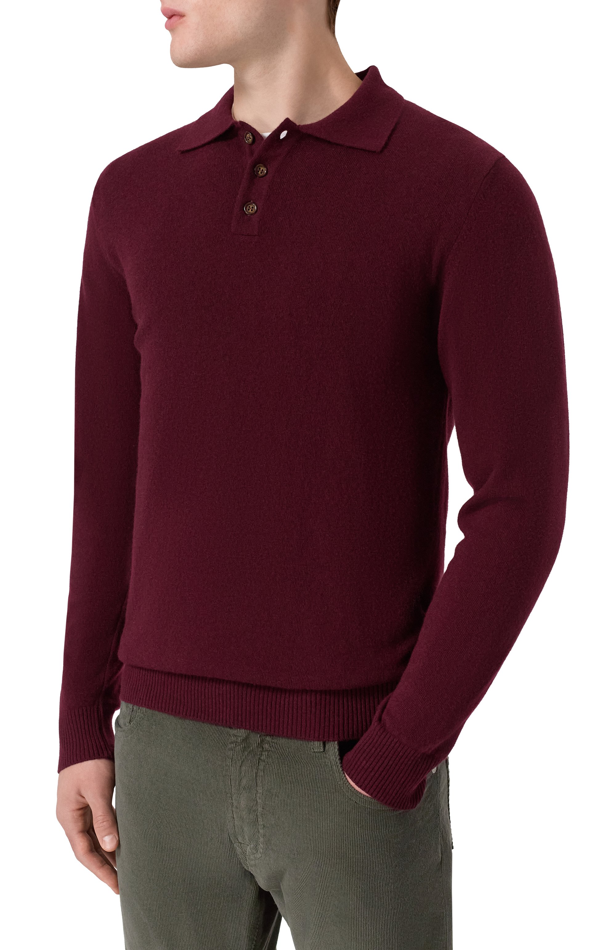 Поло из шерсти и кашемира DANIELE FIESOLI, арт. DF0066, фото 3