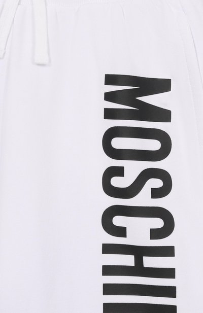 Хлопковые шорты MOSCHINO, арт. HUQ02S/LDA25_001, фото 3