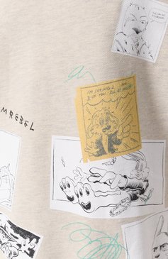 Мужской хлопковый свитшот DOMREBEL светло-серого цвета, арт. FUNNIES/SWEATHIRT | Фото 6 (Рукава: Длинные; Материал внешний: Хлопок; Длина (для топов): Стандартные; Мужское Кросс-КТ: свитшот-одежда; Принт: С принтом; Стили: Гранж)