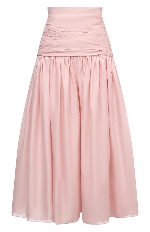 

Хлопковая юбка Alexandre Vauthier, Розовый