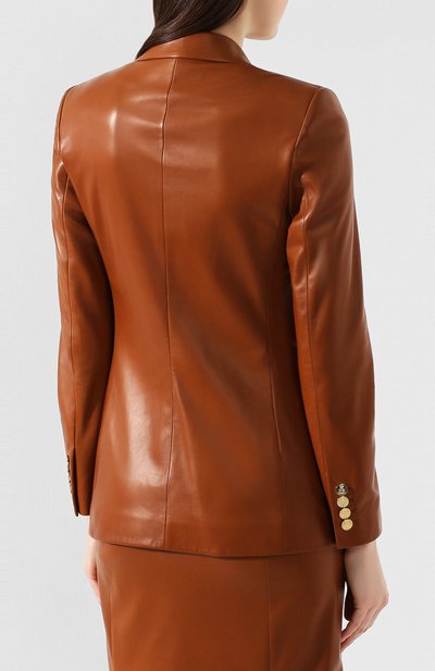 Кожаный жакет RALPH LAUREN, арт. 290803707, фото 4