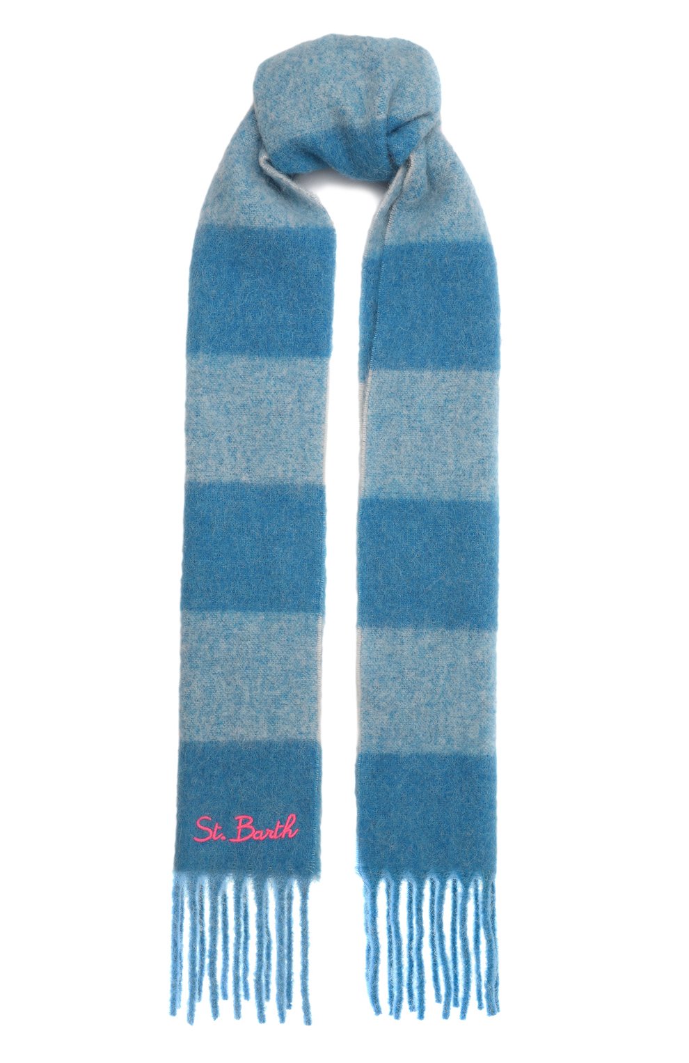 Шарф MC2 SAINT BARTH голубого цвета по цене 11500 руб., арт. STBA/BLANKET SCARF L/00347E, фото 1 Шарф MC2 SAINT BARTH, арт. STBA/BLANKET SCARF L/00347E, фото 1