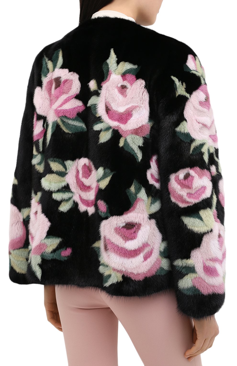 Шуба из норки DOLCE & GABBANA, арт. F28FFF/FUPLH, фото 4