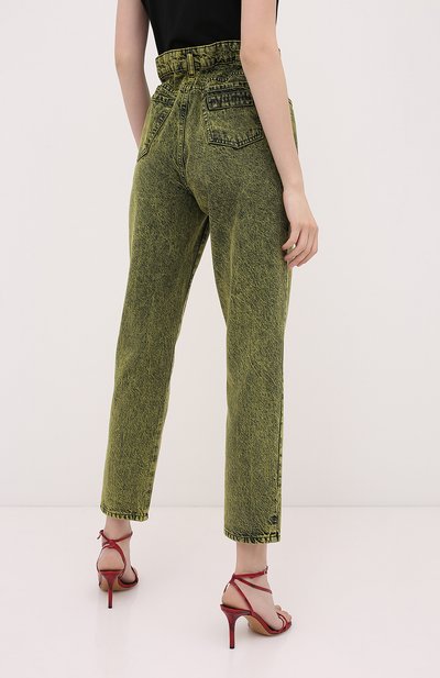 Джинсы MIU MIU желтого цвета по цене 56000 руб., арт. GWP329-1XD2-F0010, фото 4 Джинсы MIU MIU, арт. GWP329-1XD2-F0010, фото 4