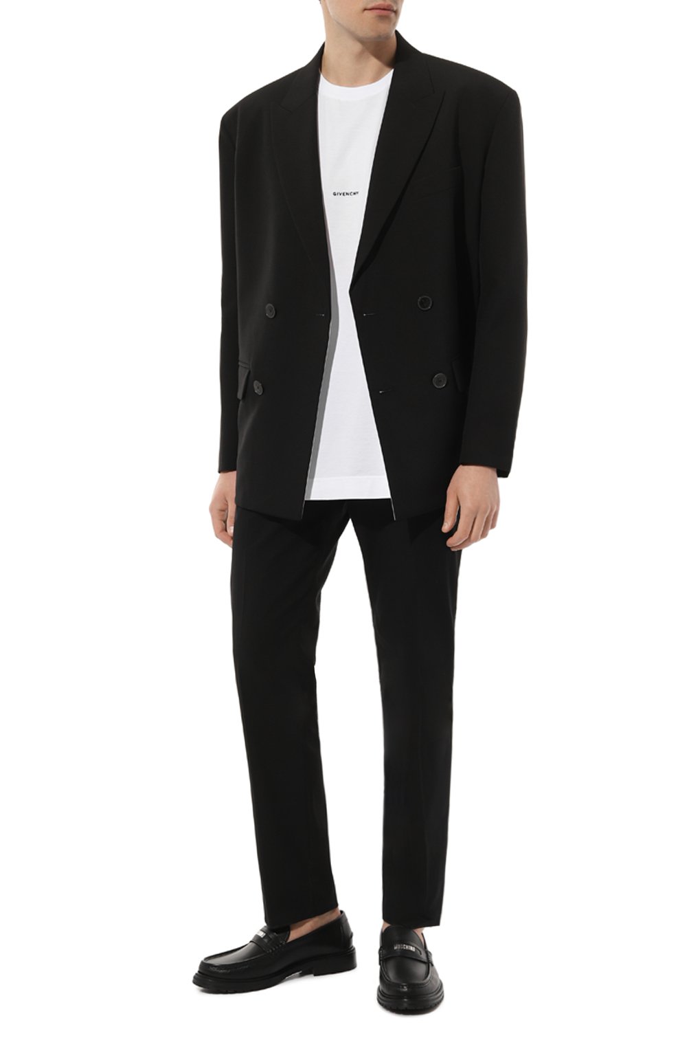 Хлопковая футболка GIVENCHY, арт. BM716N/3YBK, фото 2