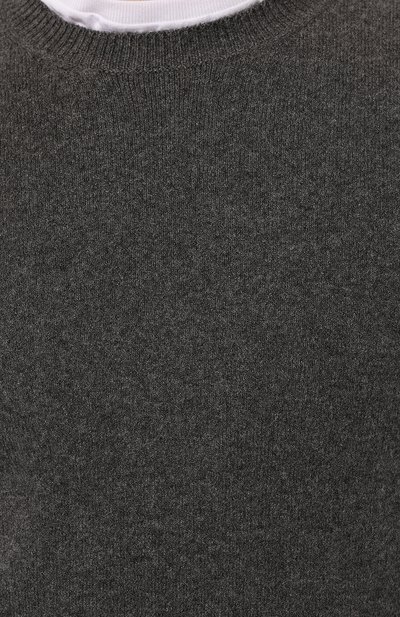 Кашемировый джемпер PRADA, арт. UMB153-1XU4-F0480-202, фото 5