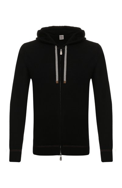 Шерстяной кардиган ELEVENTY UOMO черного цвета по цене 37300 руб., арт. 979MA0441 MAG24012, фото 1 Шерстяной кардиган ELEVENTY UOMO, арт. 979MA0441 MAG24012, фото 1