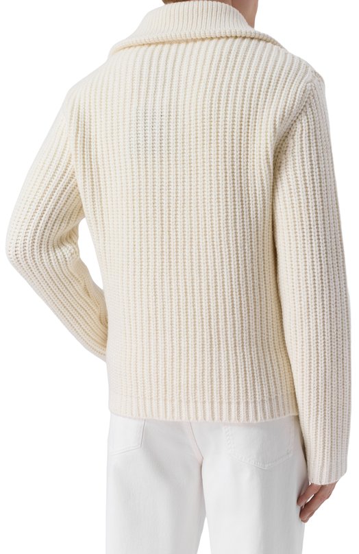 Кашемировый кардиган MVST M25.1MM.K009/K004 Кремовый  M25.1MM.K009/K004 Фото 4