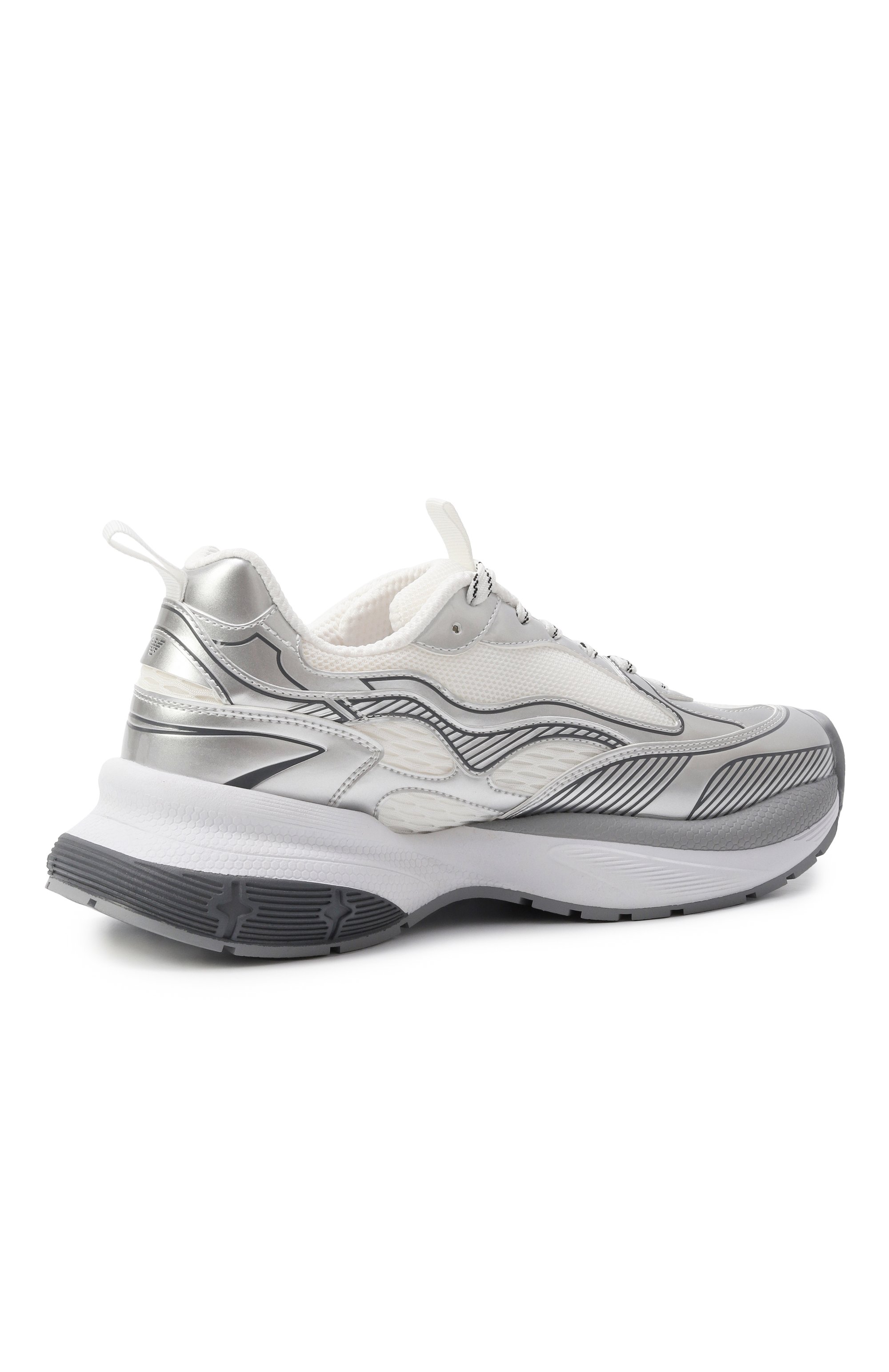 Комбинированные кроссовки EMPORIO ARMANI, арт. X3X238/XR388, фото 5