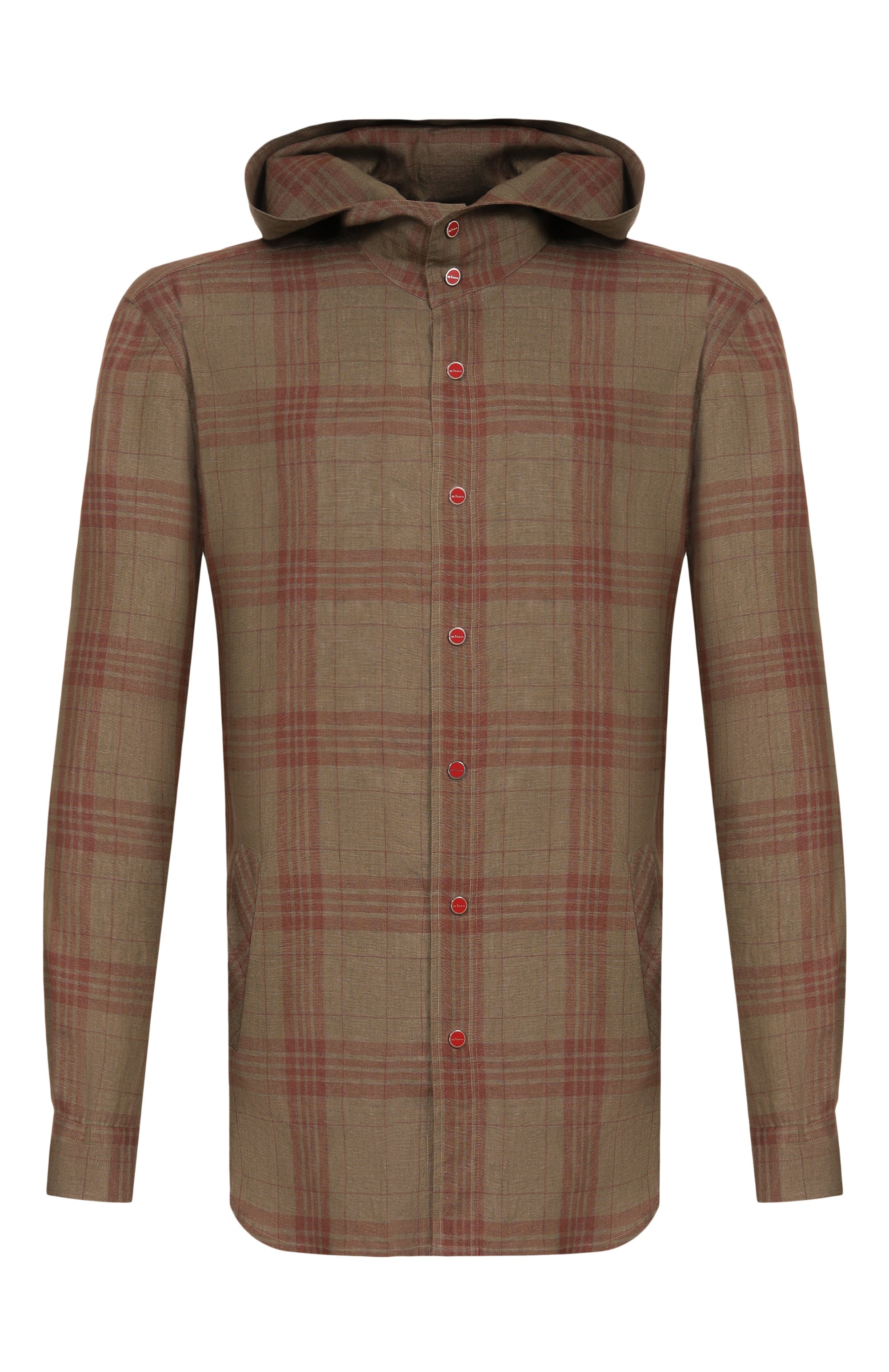 Льняная рубашка KITON, арт. UMCMARH0926907, фото 1