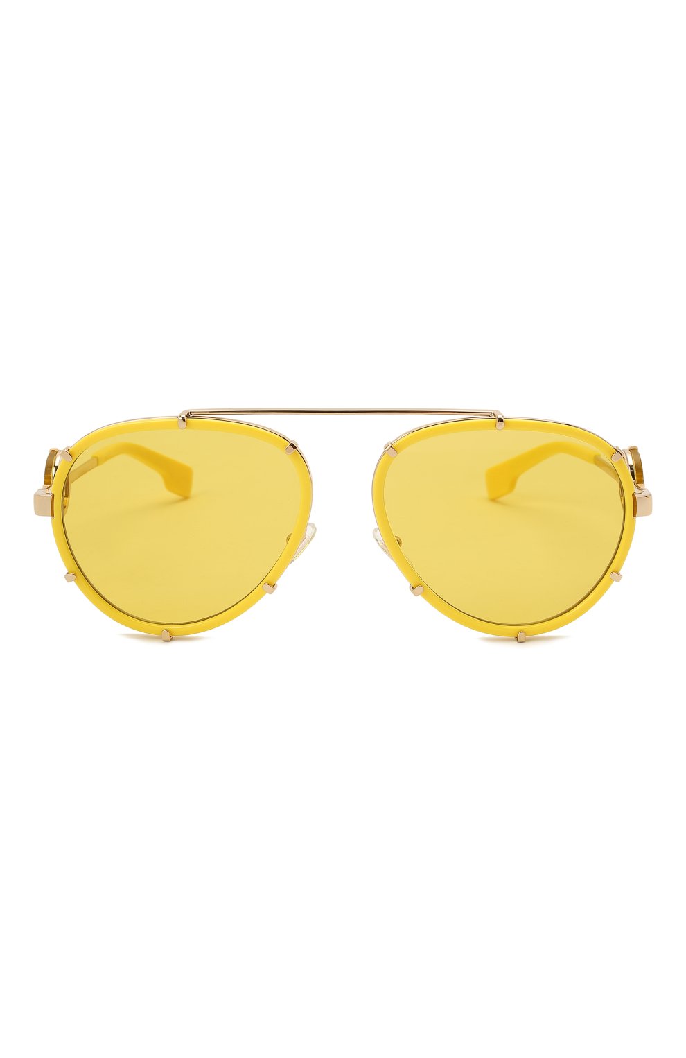 Солнцезащитные очки VERSACE желтого цвета по цене 33400 руб., арт. 2232-14736D, фото 4 Солнцезащитные очки VERSACE, арт. 2232-14736D, фото 4