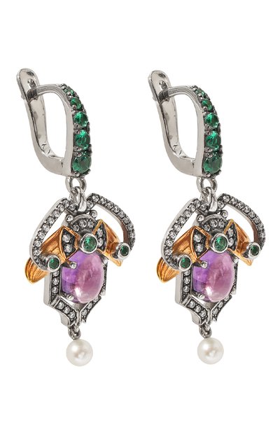 Серьги scarab babies QUEENSBEE, арт. 201308, фото 3