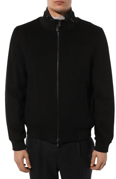 Шерстяной бомбер CORNELIANI, арт. 92L5R1-3820149, фото 3