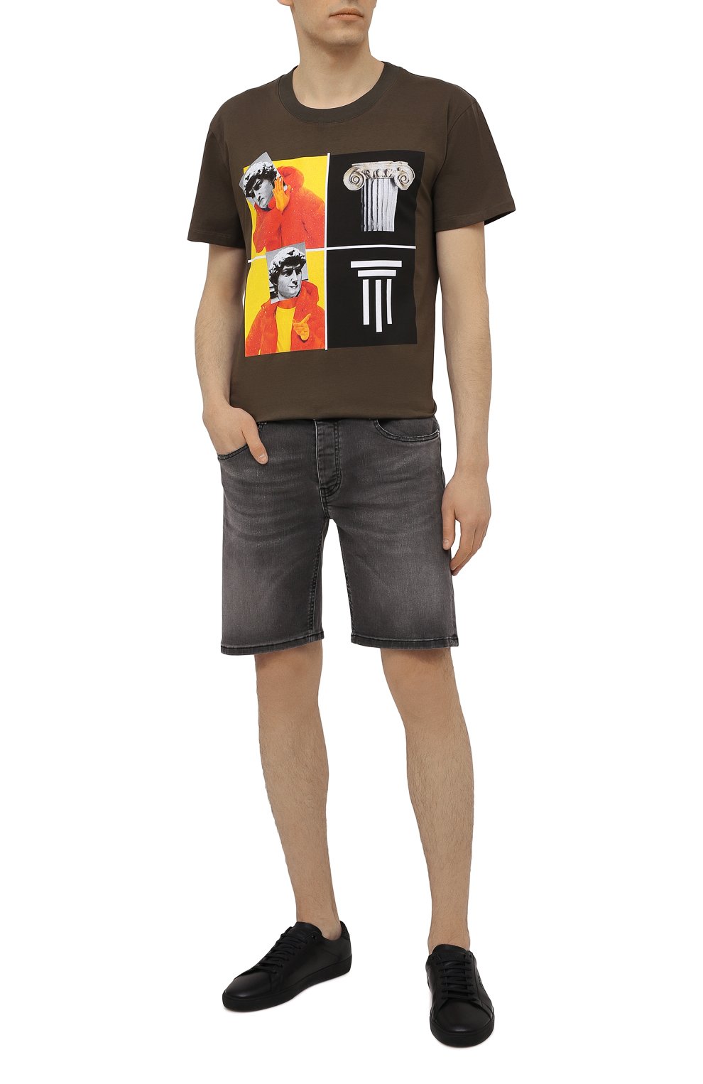 Хлопковая футболка DIEGO VENTURINO, арт. SS21-DV TS0 WAMBDM, фото 2