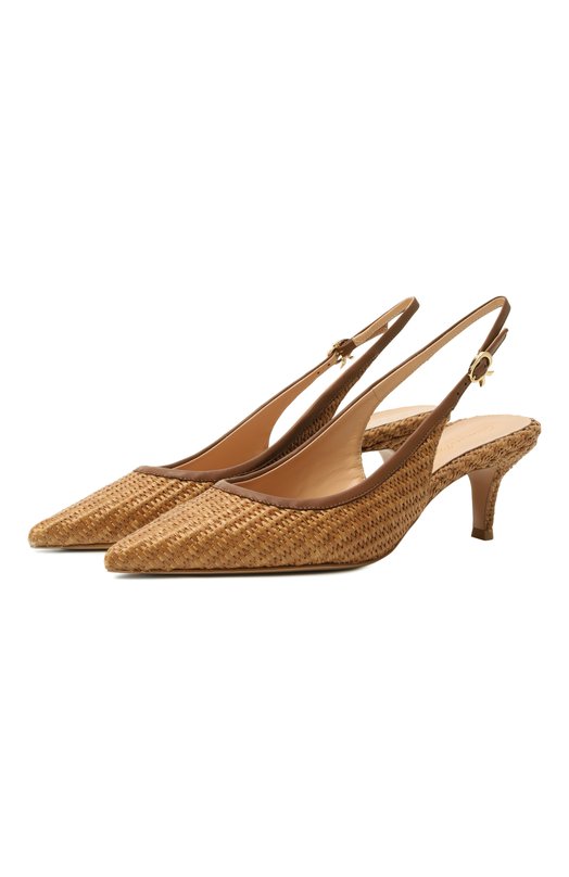 Туфли Minorca Gianvito Rossi G95509.55RIC.MBNCUCU Бежевый G95509.55RIC.MBNCUCU