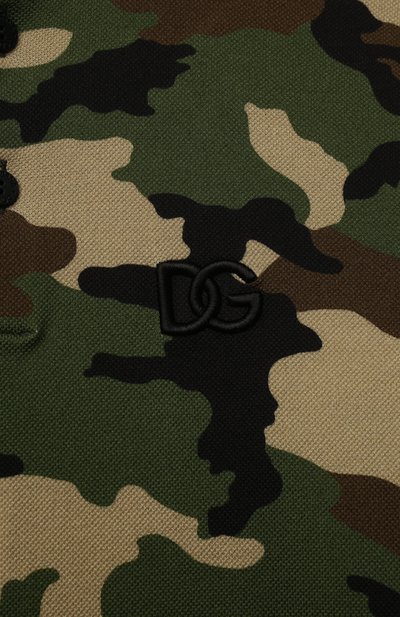 Хлопковое поло DOLCE & GABBANA, арт. L4JTEU/HS7G2/8-14, фото 3